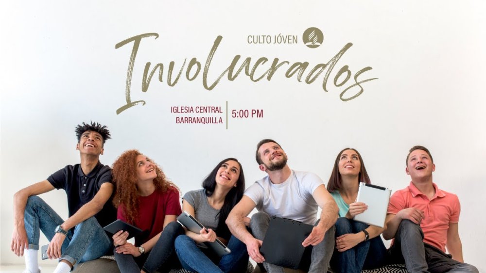 Групповая поза для постера