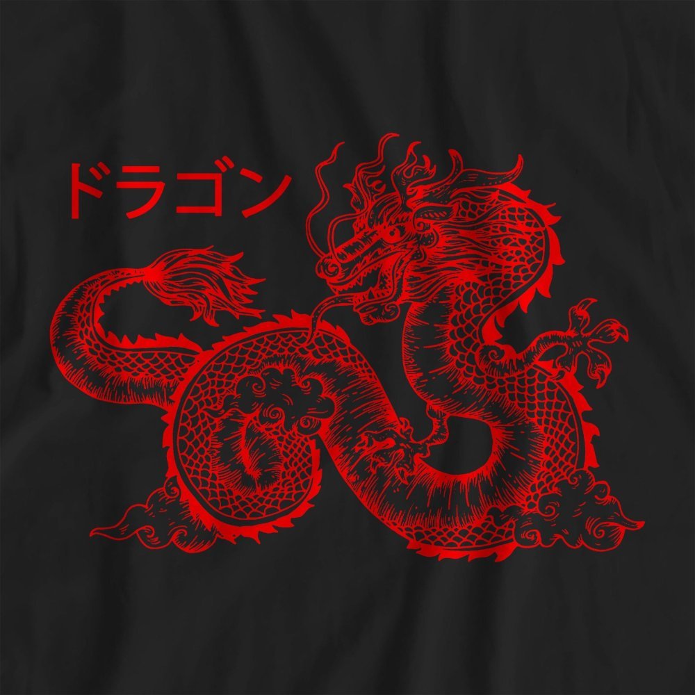 Японский дракон тату