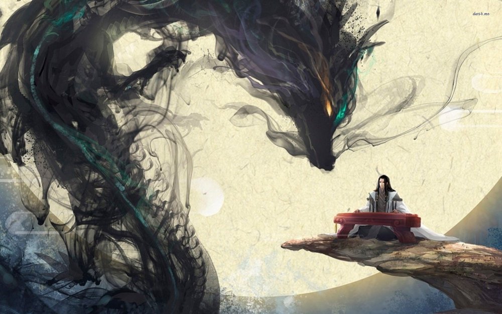 Японский дракон ирэдзуми