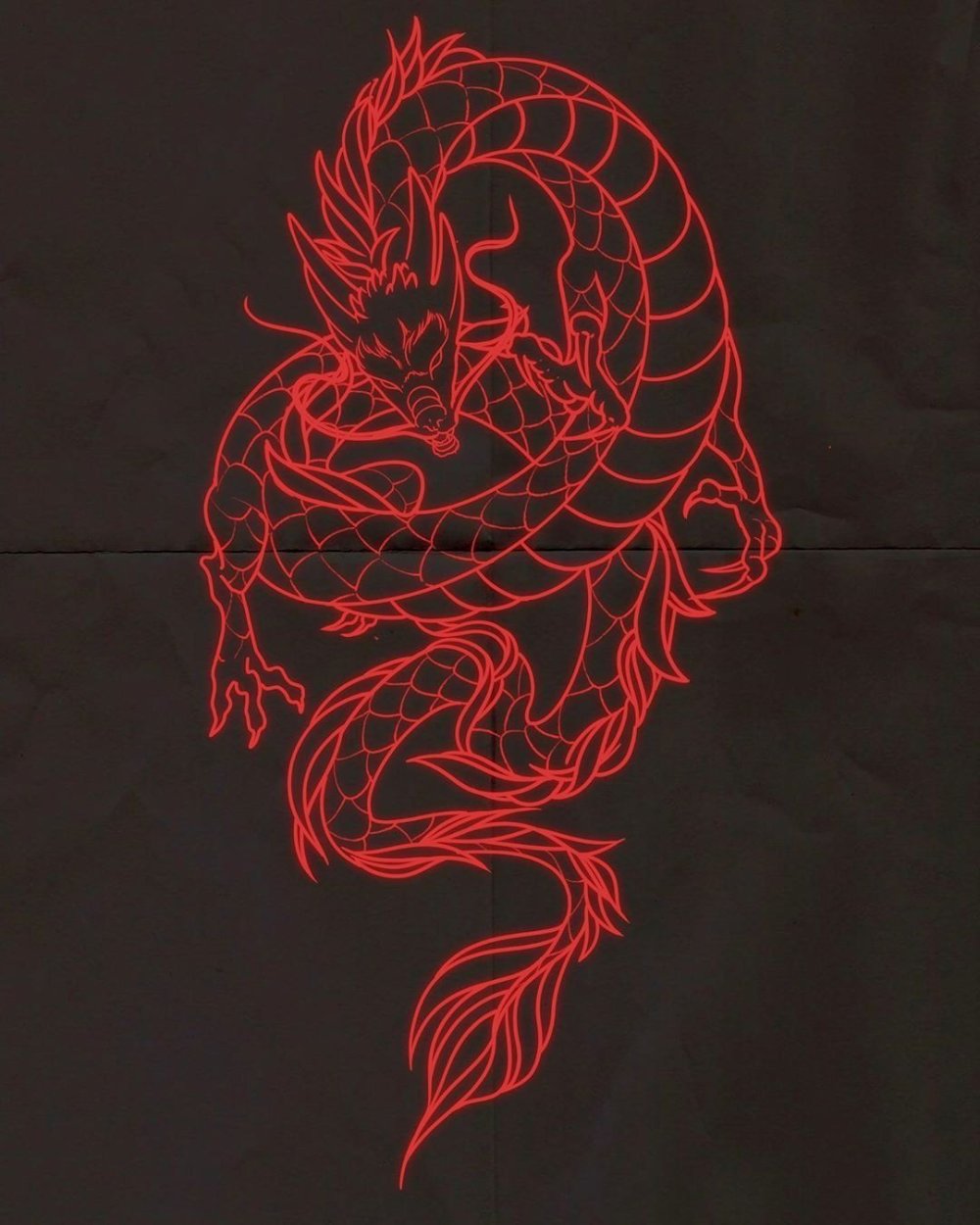 Унесенные призраками дракон