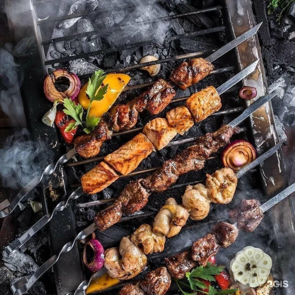 Блюда на углях