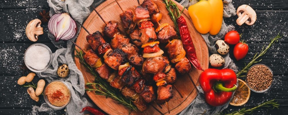 Пицца шаурма шашлык