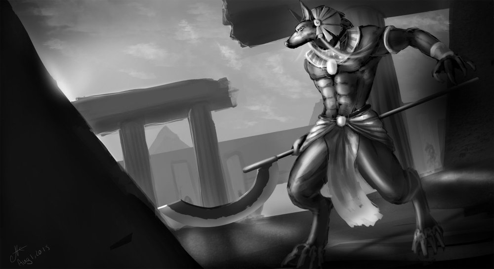 Анубис HD обои