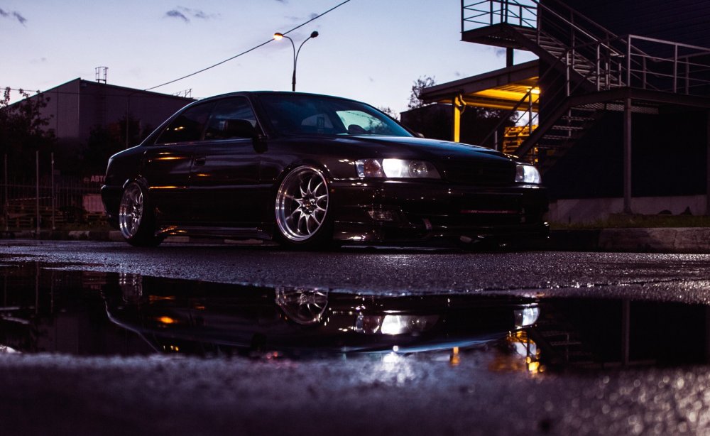 Toyota Chaser jzx100 ночью