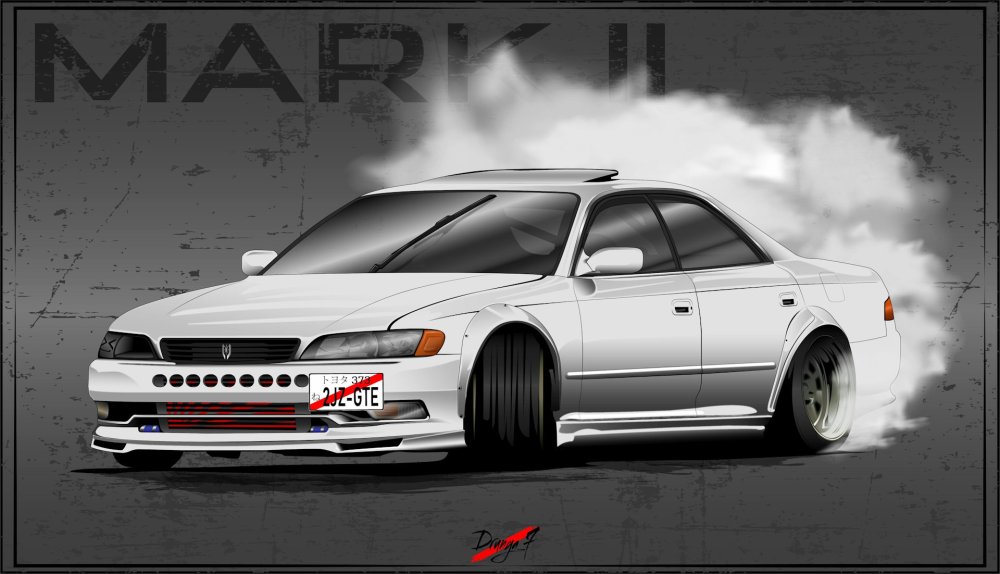 Тойота Марк 2 90 арт
