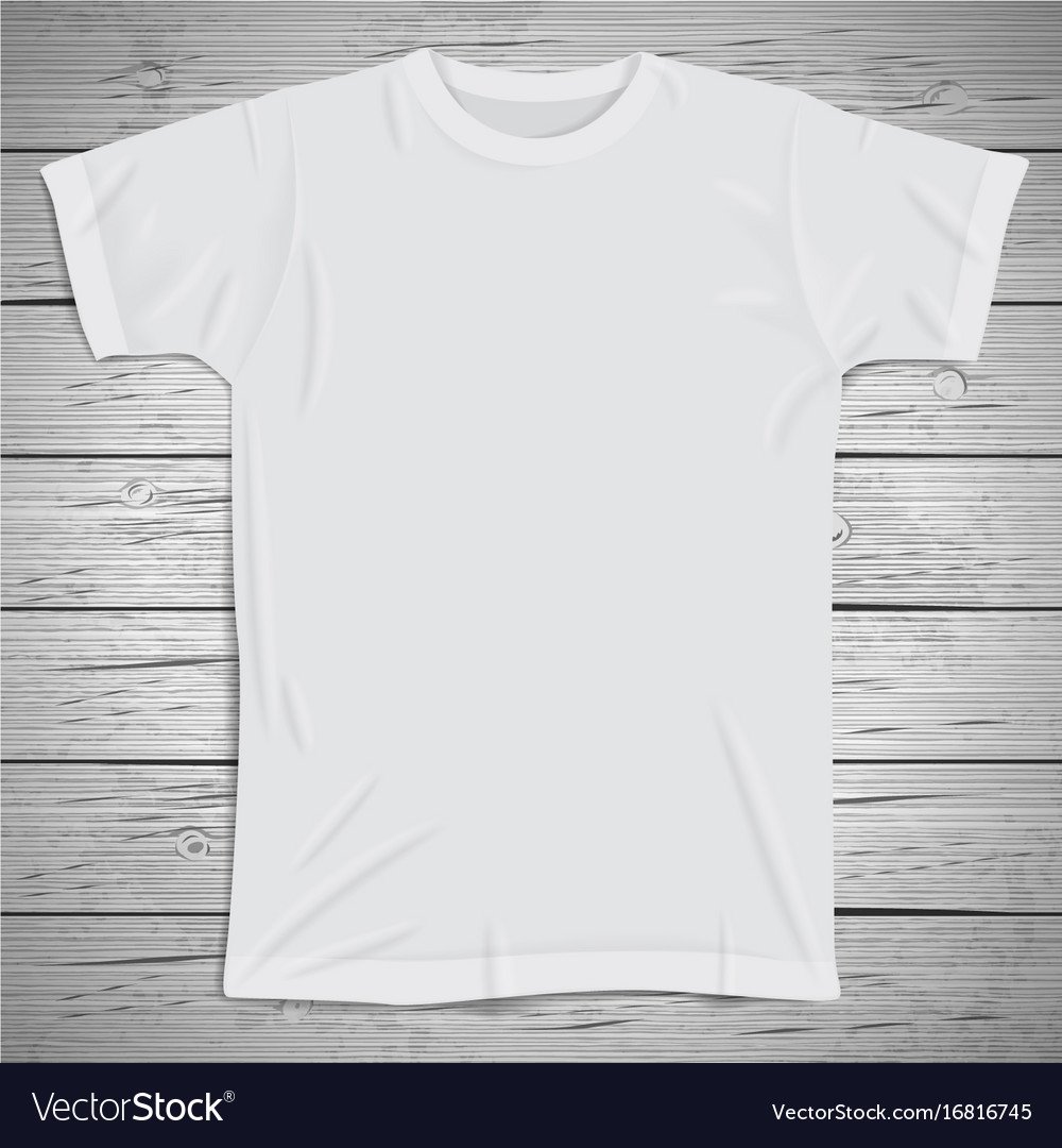 Чистая белая футболка