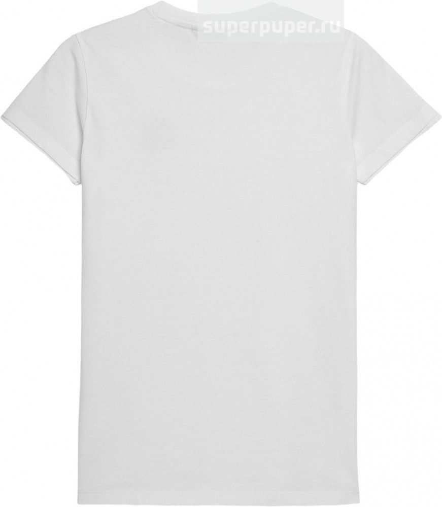 Белая футболка синтетика