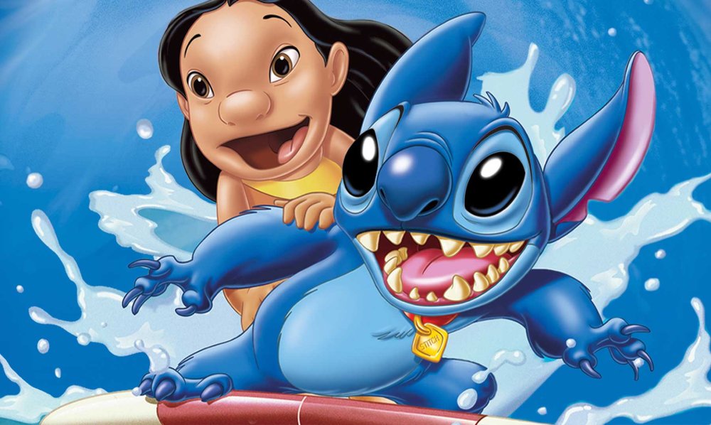 Грустный Стич из Лило и Стич