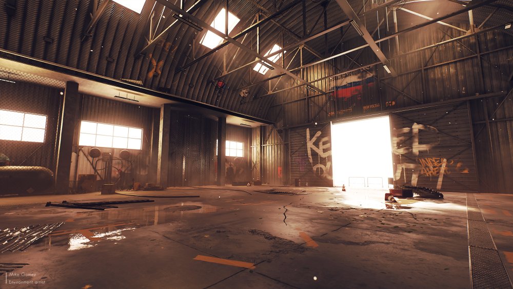 Пустые склады в Китае