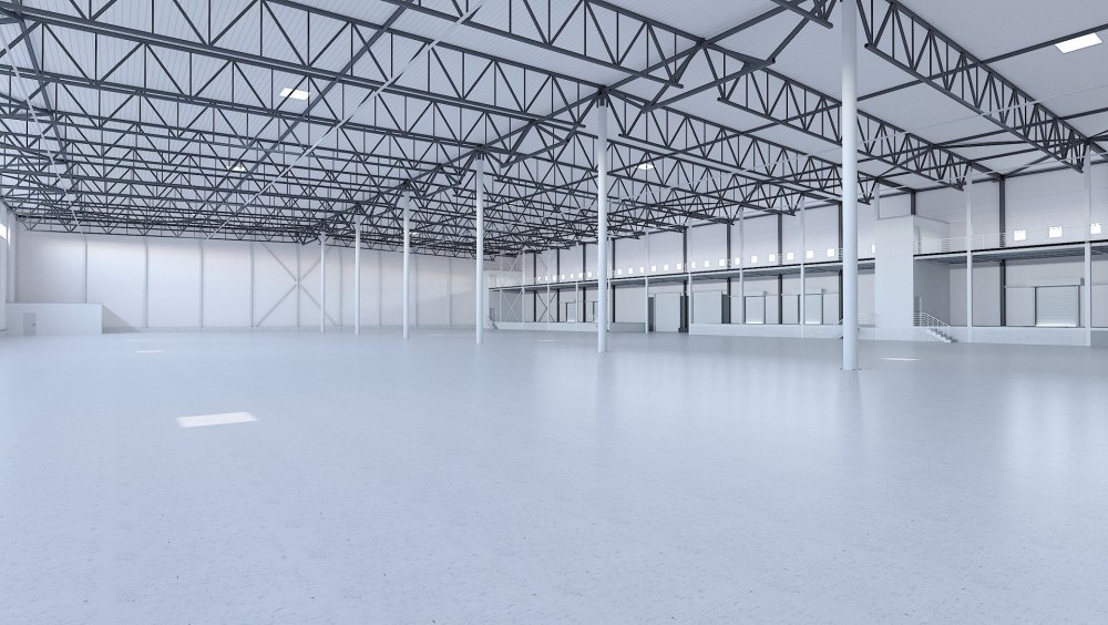 Заброшенный ангар