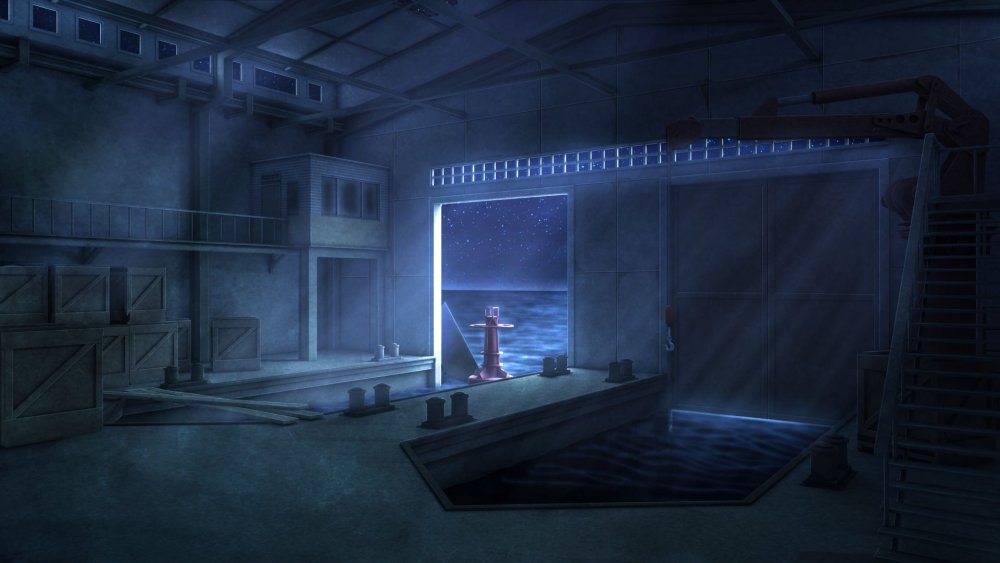 Ангар Sci Fi интерьер