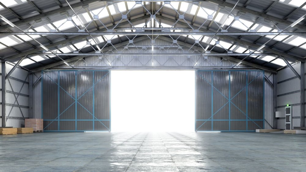 Белый пустой кабинет