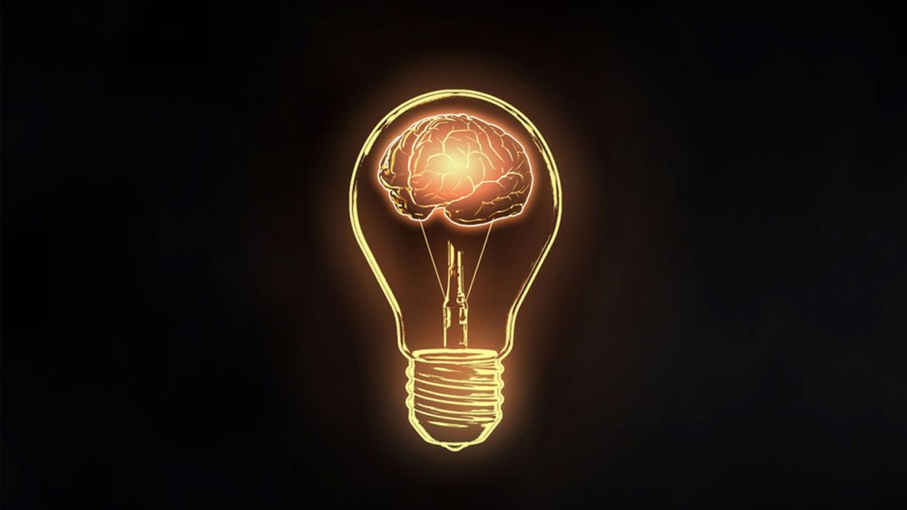 Человек с лампочкой идея