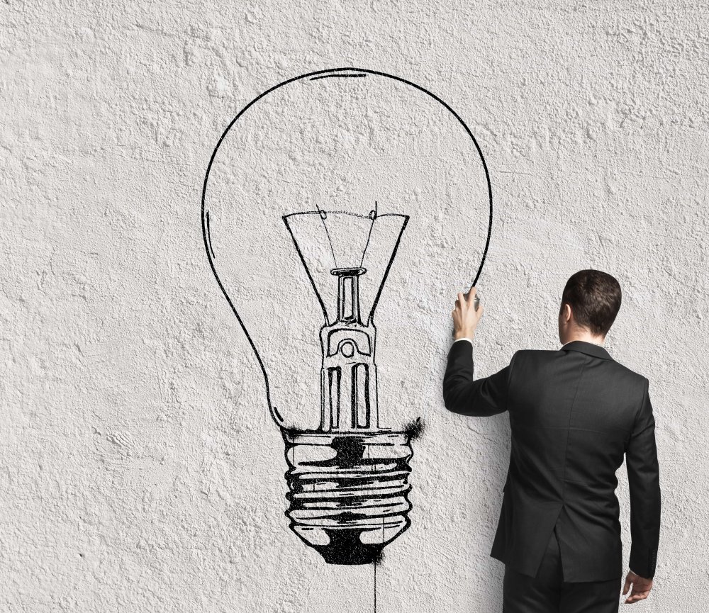 Лампочка идея