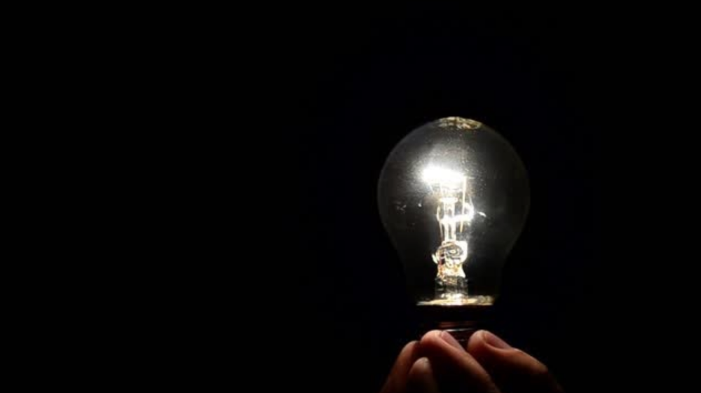 Лампочка в руке