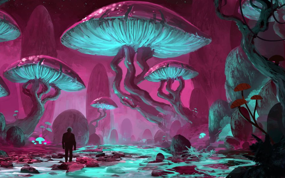 Инопланетные пейзажи