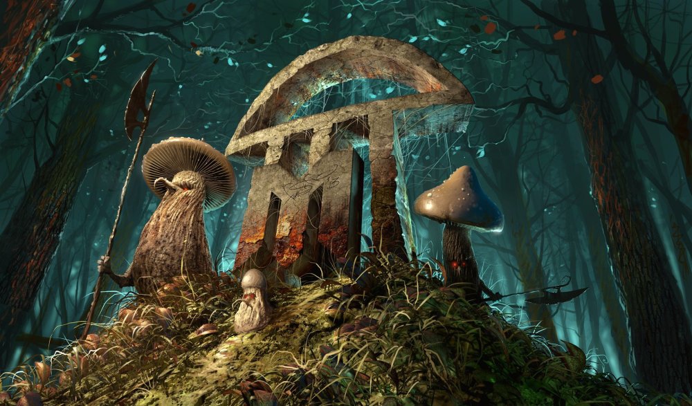 Фэнтези лес