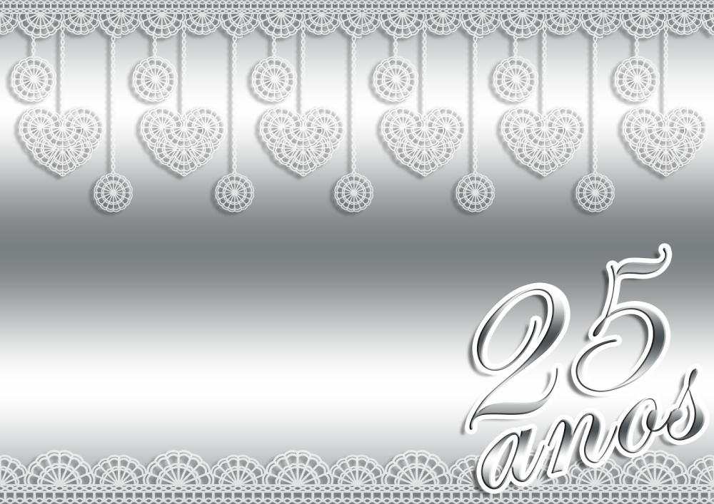 Фон серебряная свадьба 25 лет