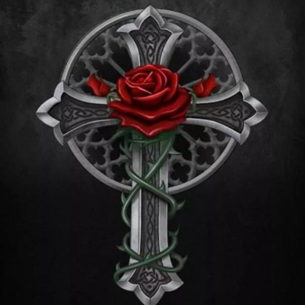 Крест с крыльями