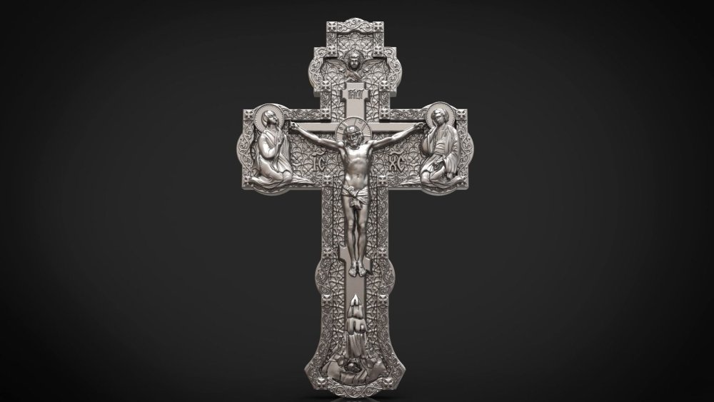 Красивый православный крест