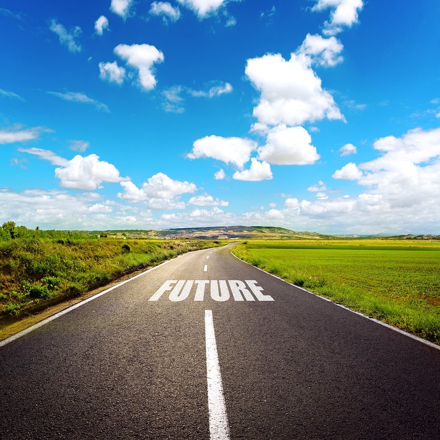 Фон с дорогой