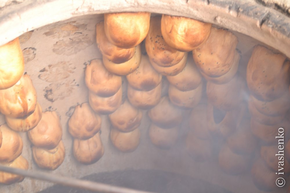 Тандырная самса в тандыре