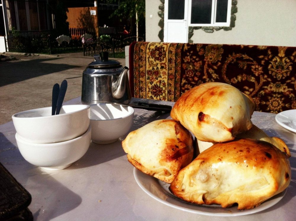 Самса тандырная вид сверху