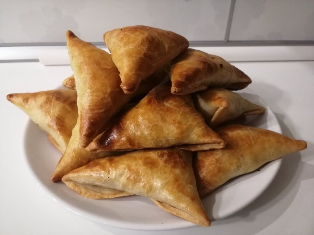 Тандырная самса в тандыре