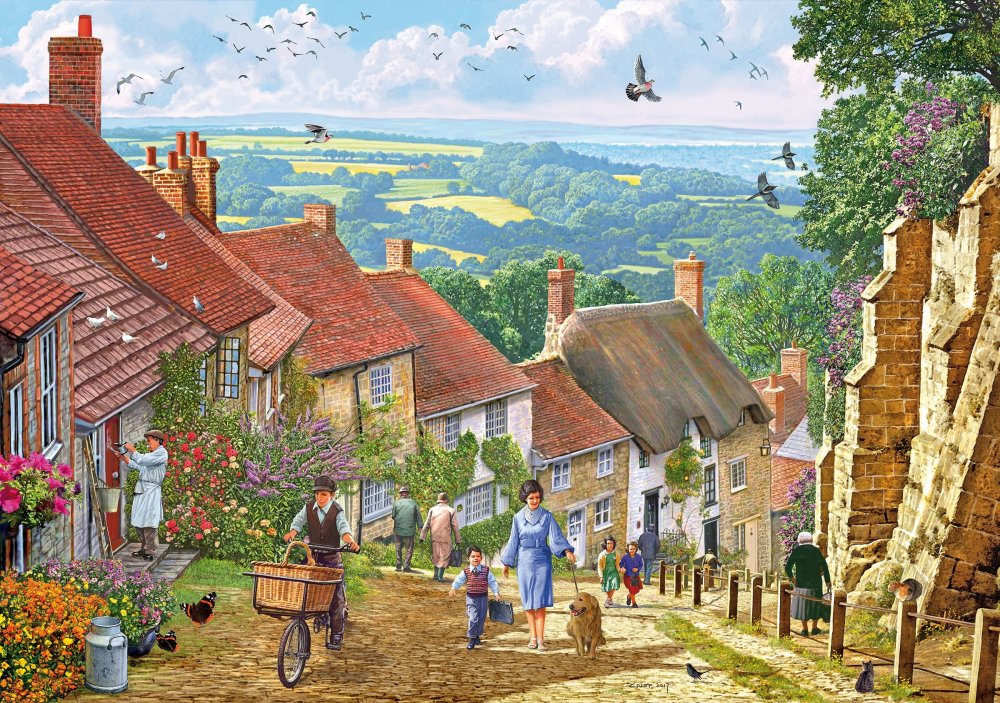 Деревенский домик