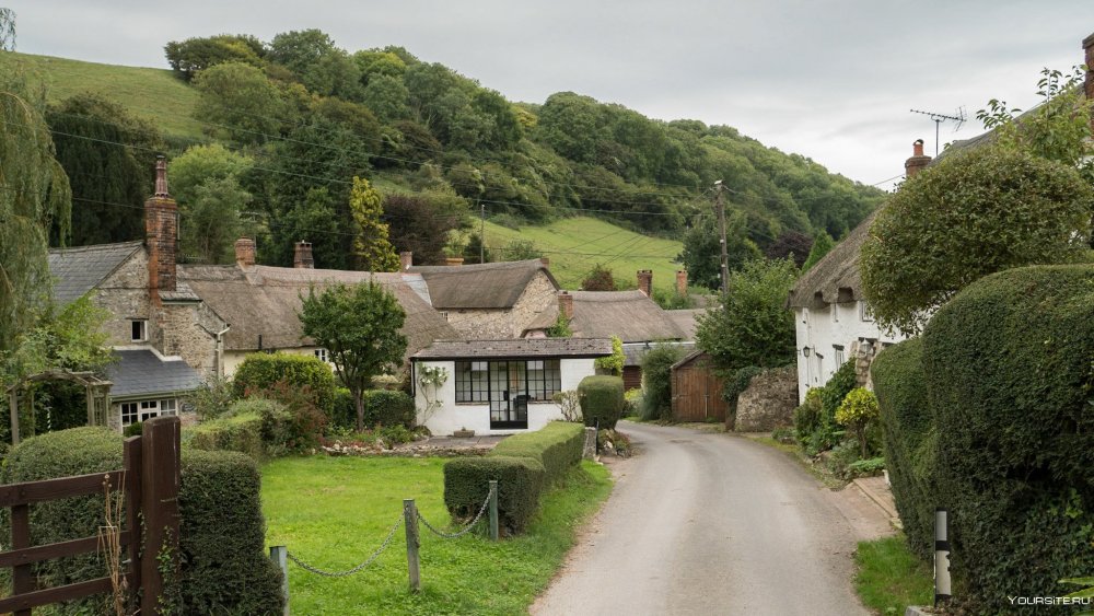 Деревня Stoneleigh Англия