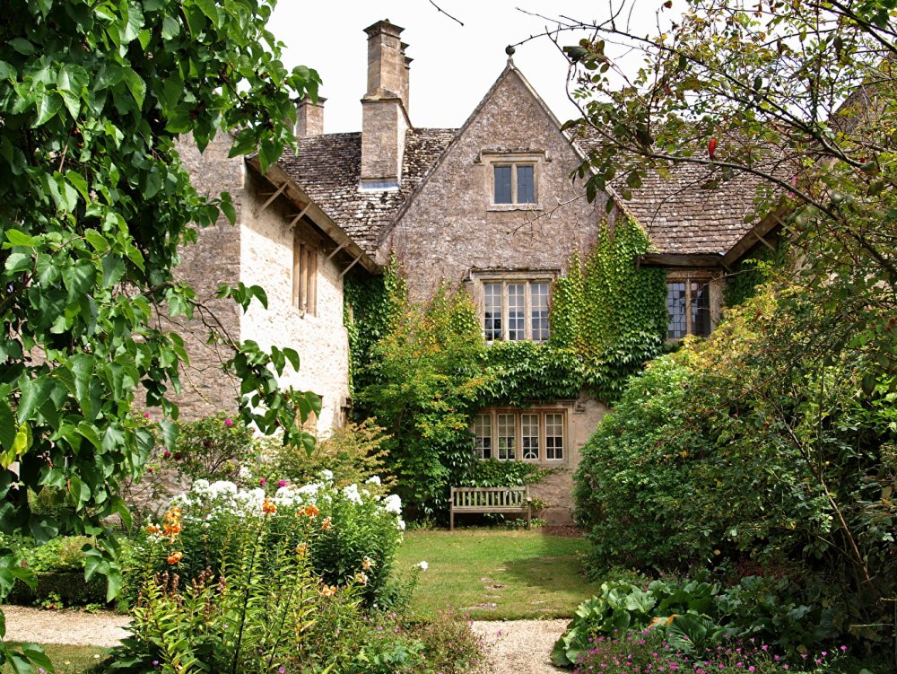 Средневековая улица арт