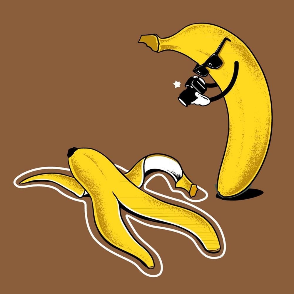 Прикольные фрукты бананы