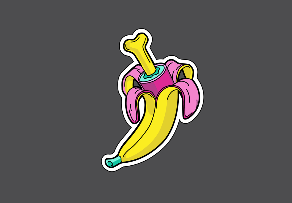 Банан полуочищенный