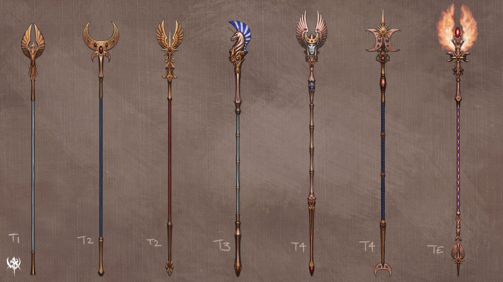 Посох хаоса вархаммер