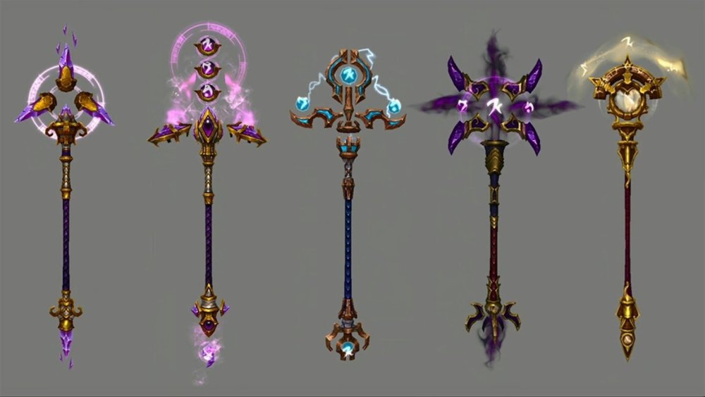 Посох ворлд оф варкрафт