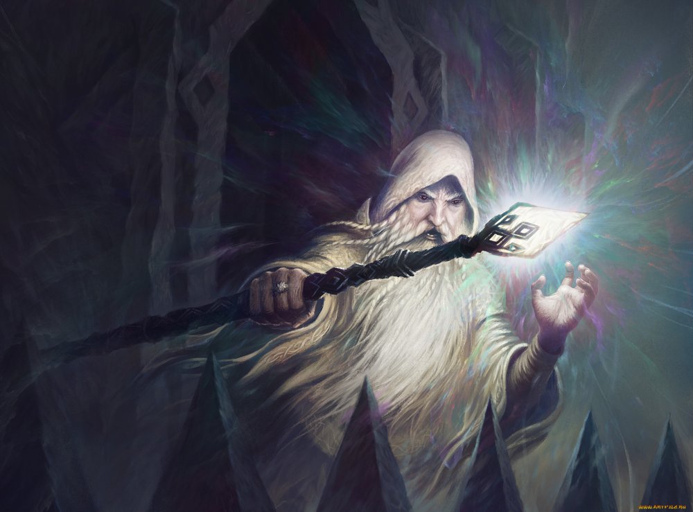 Гэндальф и Саруман арт