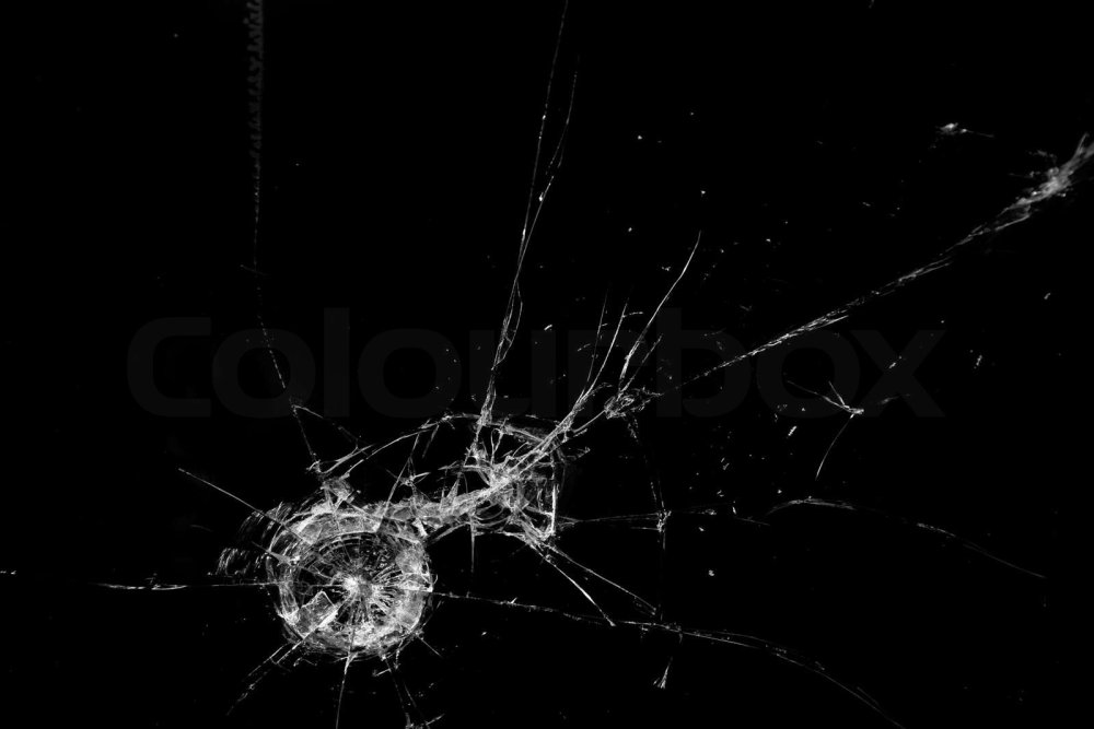 Трещина на стекле