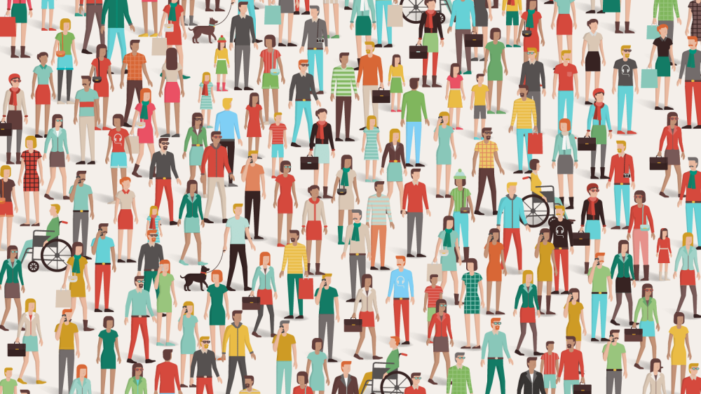 Много человечков