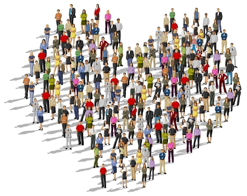 Человек на фоне