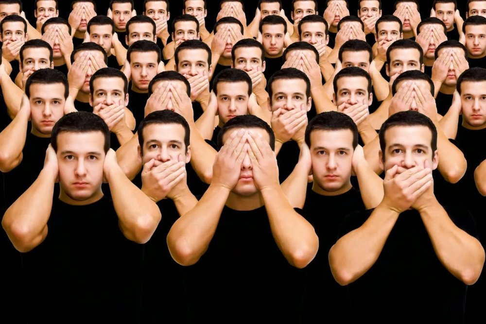 Прикольный фон черно белый