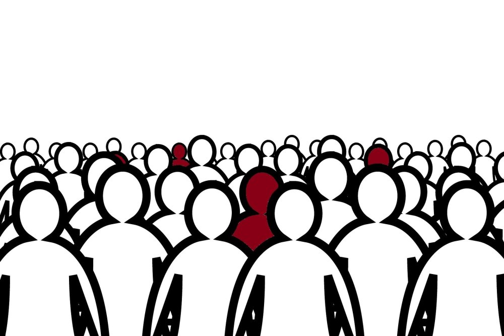 Нарисованная толпа