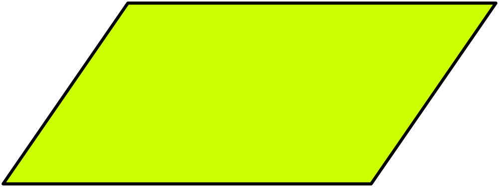 Косой прямоугольник