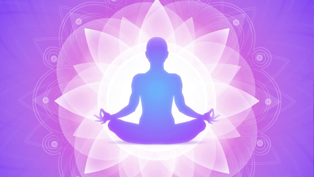 Символ медитации цветок