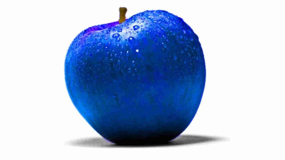 Синее яблоко