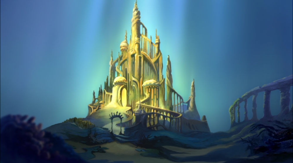 Подводный дворец Русалочки Ариэль