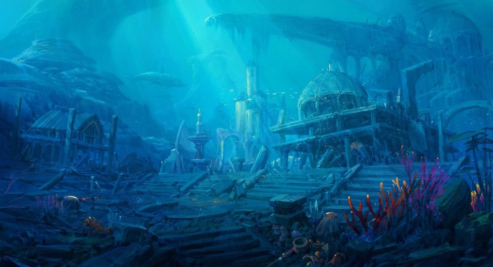 Затерянный город Атлантида