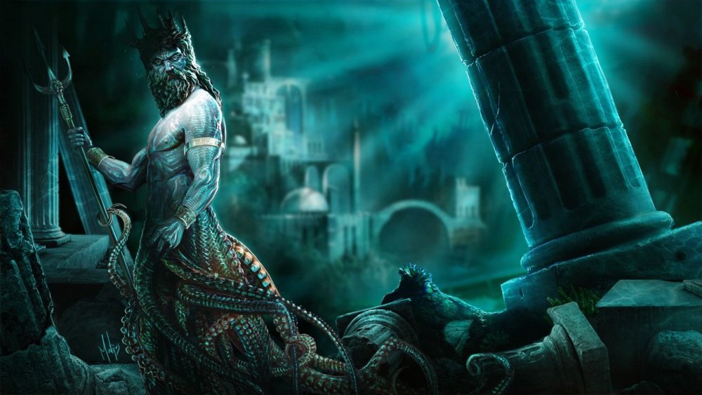 Посейдон Атлантида Art