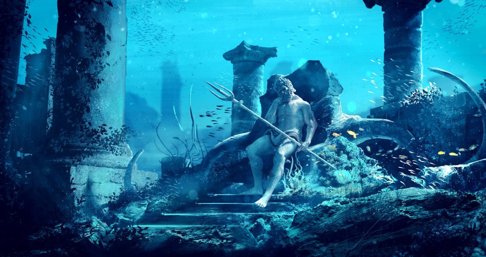 Посейдон и Нептун и Аквамен