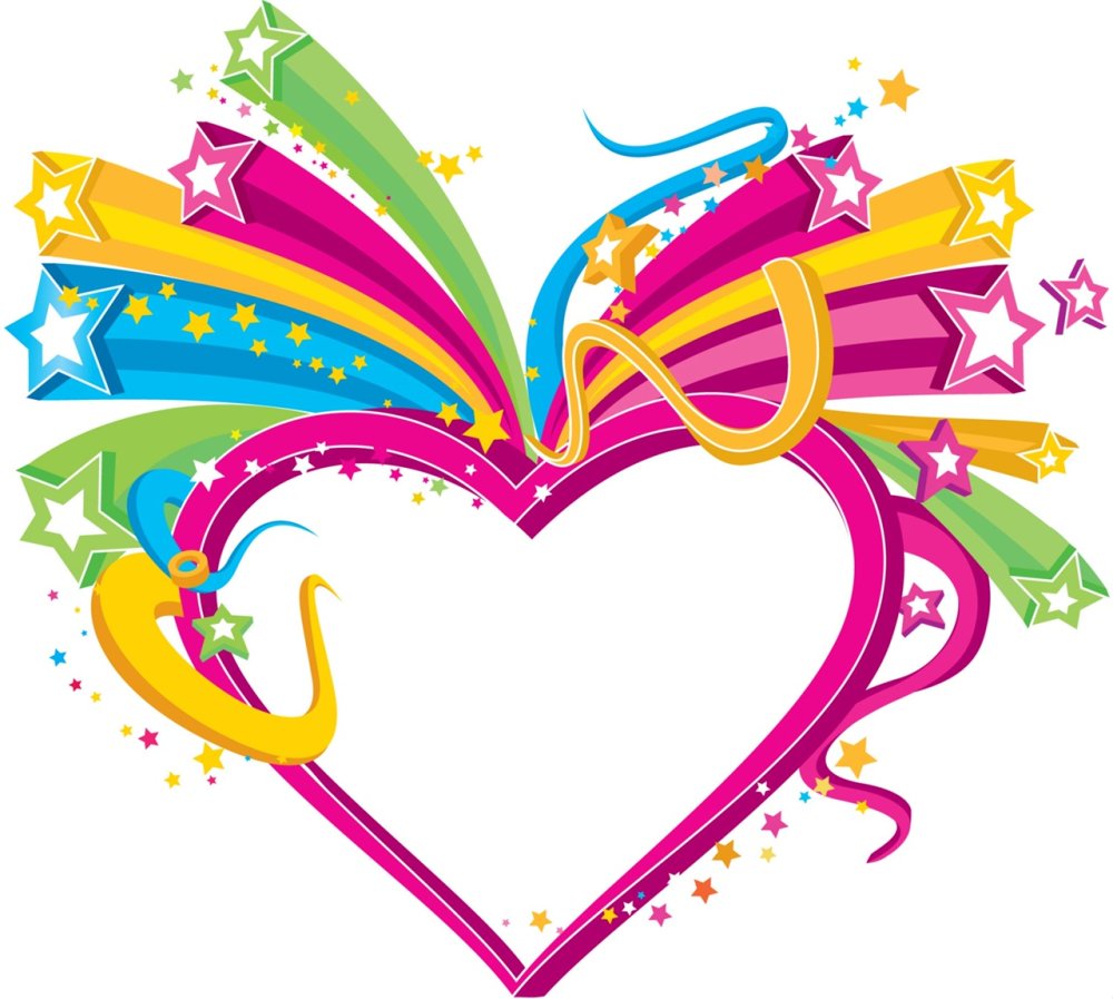 Фейерверк сердечки