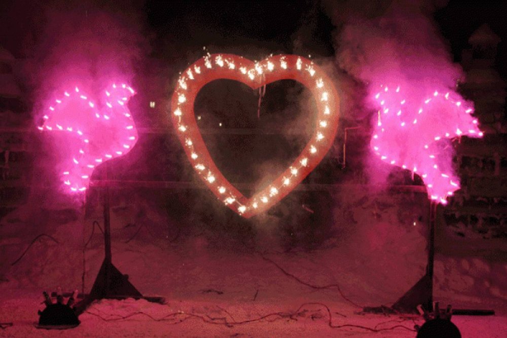 Фейерверк на свадьбу